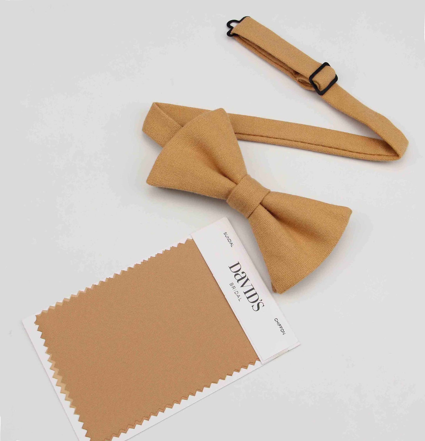 Sundial Bow Ties for Wedding. Dusty Yellow Groom and Groomsmen Bow Tie