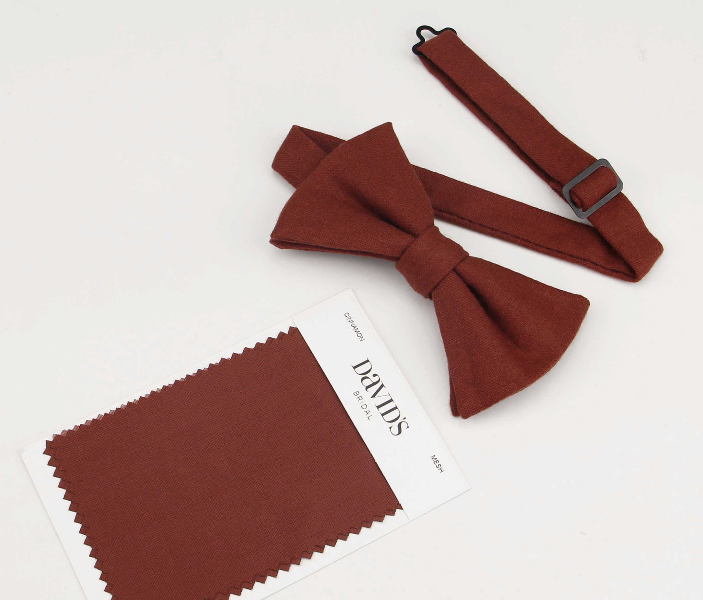 Cinnamon Men's Bow Ties. Wedding Bow Ties.Wool Bow Ties