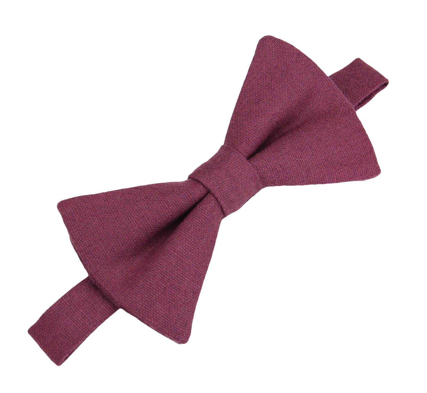 Men's Wool Bow Tie - Chianti Color Match for David's Bridal Dresses | Matching Ties | Pocket Squares Available
