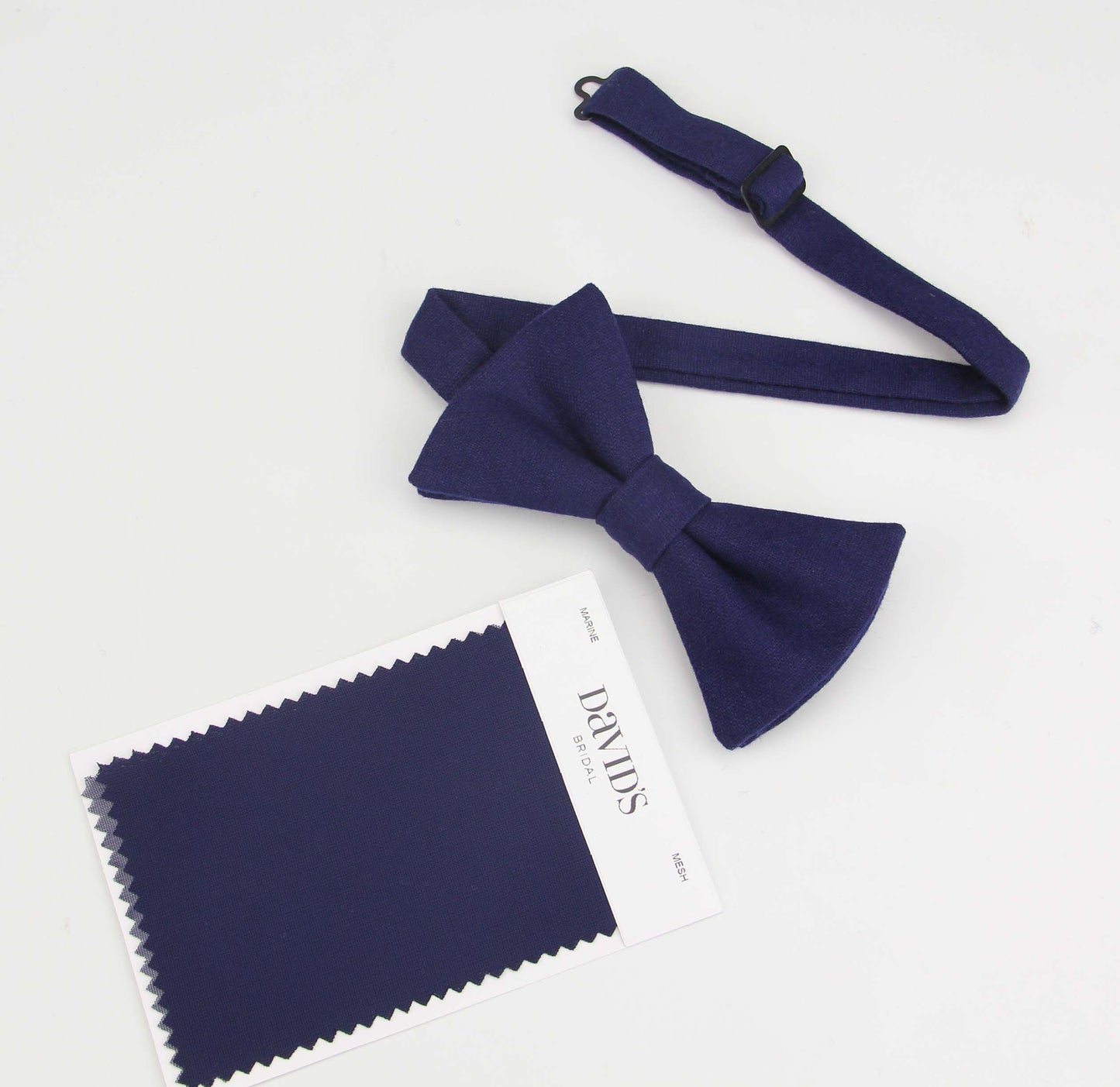 Marine Men's Bow Ties. Navy Pre-tied Bow Ties for Suit. Bow Tie Gift Set