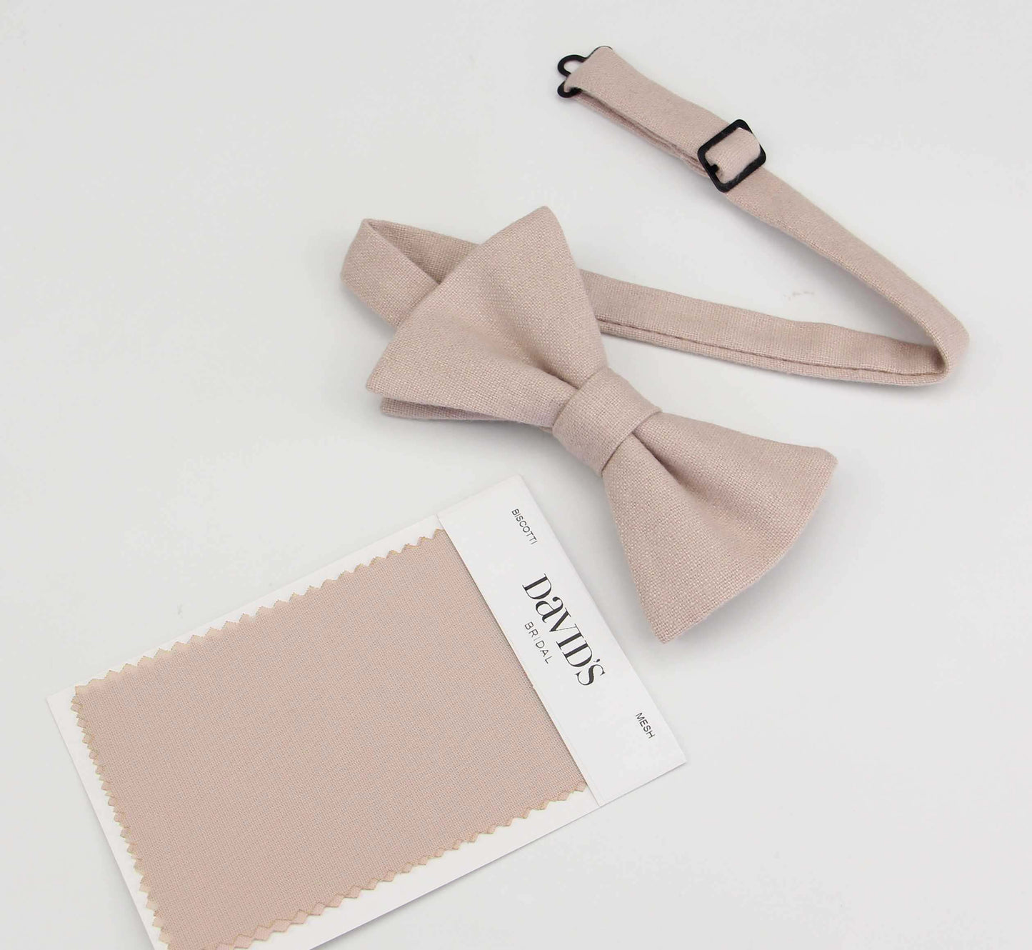 Men's Wool Pocket Square -Biscotti Color Match for David's Bridal Dresses | Perfect for Weddings | Formal Events