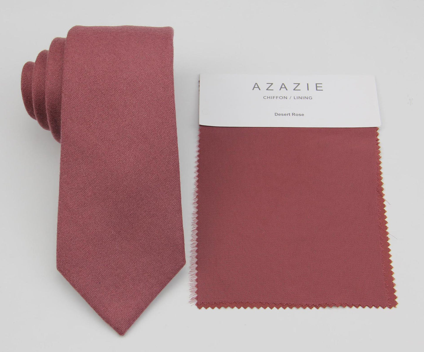 Desert Rose/ Rosewood Wedding Wool Ties Comfort for Weddings, Gifts / Everyday Elegance