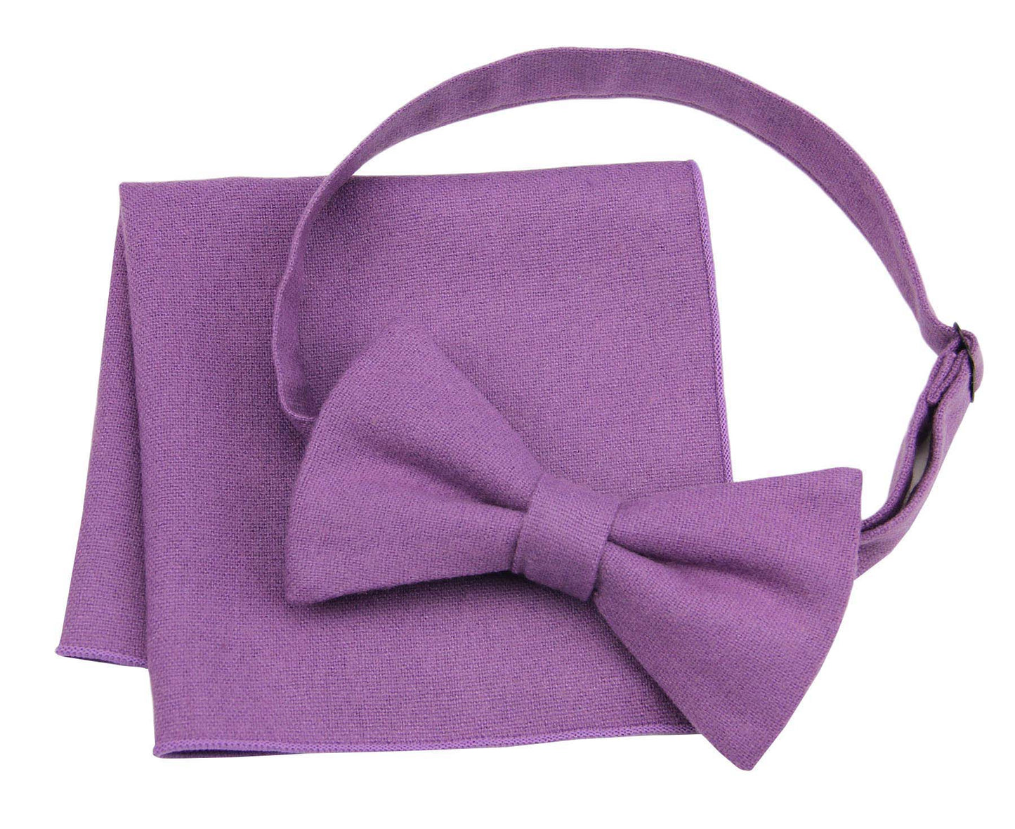 Wisteria Pocket Square for Men. Light Purple Pocket Squares