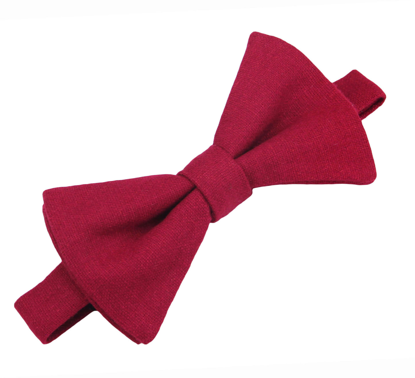 Apple Red Wool Bow Ties. Red Bow Ties for Men. Bow Ties for White Suits