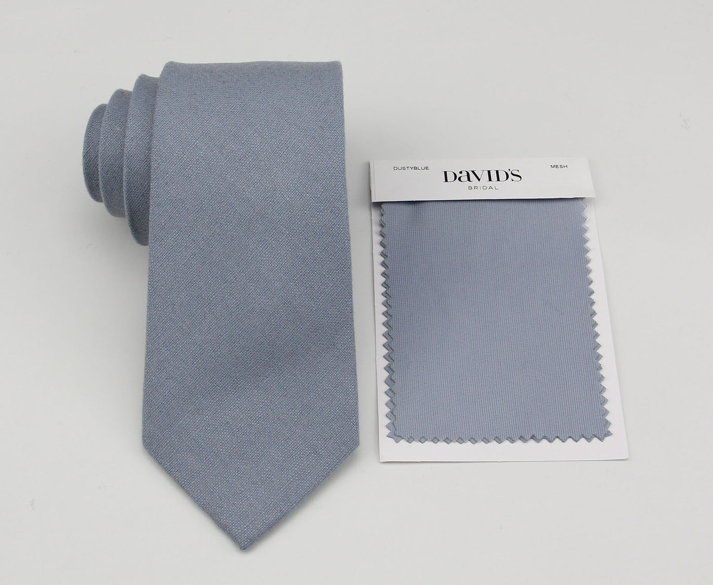 Casual Wool Ties.Mens Wedding Dusty Blue Neckties.Wedding Gift