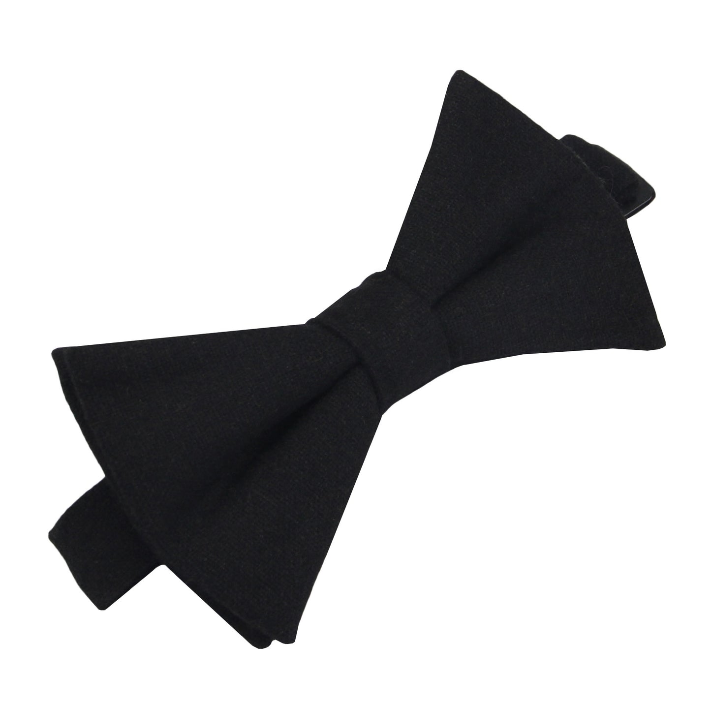 Black Men's Bow Ties.Black Bow Ties for Suit. Wedding Tuxedo Tie