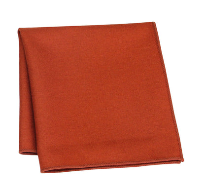 Sienna Pocket Squares for Wedding. Groom and Groomsmen Pocket Squares