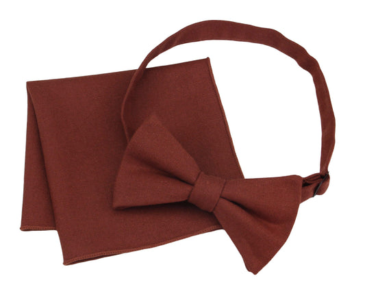 Cinnamon Men's Bow Ties. Wedding Bow Ties.Wool Bow Ties