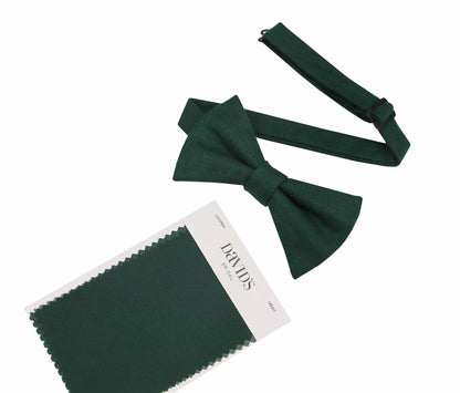 Hunter Green Pocket Squares. Juniper Wedding Pocket Squares