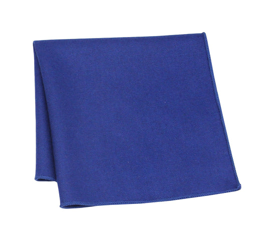 Sapphire / Royal Blue Pocket Squares. Pocket Handkerchief