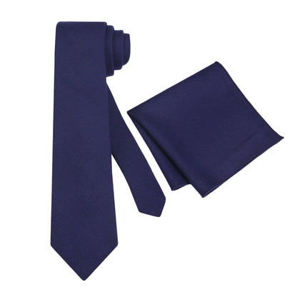 Navy Wool Pocket Squares. Perfect for Weddings, Parties, or Any Formal Occasion.