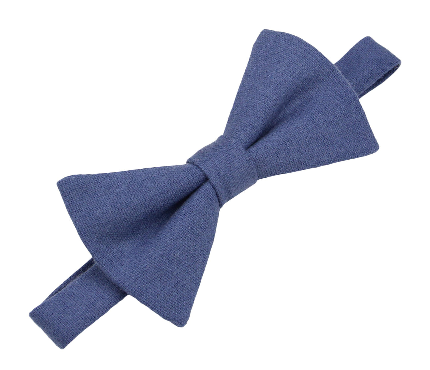 Steel Blue Bow Ties for Wedding. Dark Blue Groom and Groomsmen Bow Tie