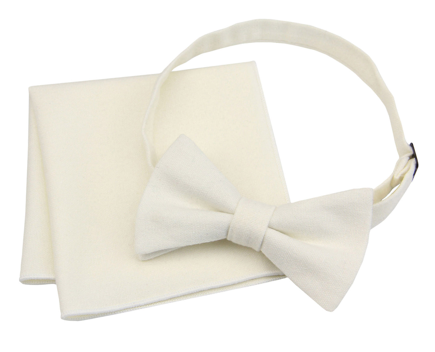 Ivory Wooden Pocket Squares. Mens Ties and Pocket Squares