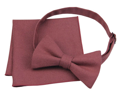 Desert Rose/ Rosewood Pocket Squares Wedding  | Special Occasion Accessories