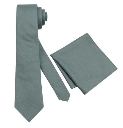 Sea Glass Wedding Tie -Styles in Standard, Extra-Long Tie for Men