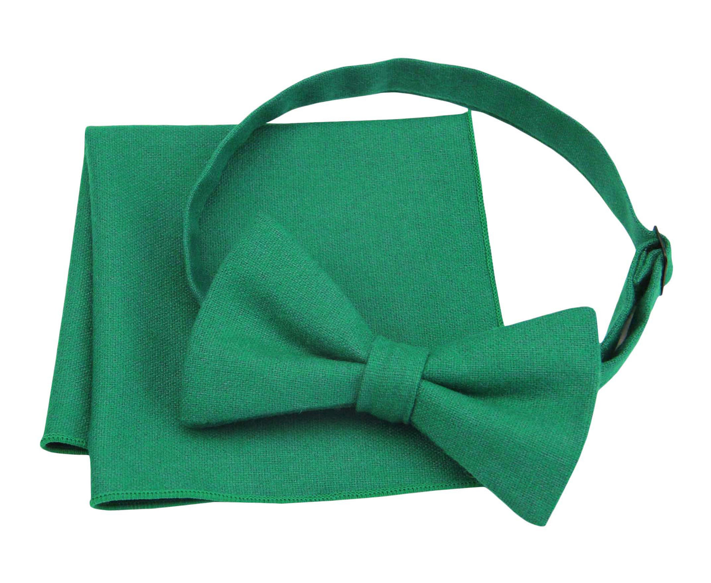 Emerald Green Pocket Squares - Perfect Match for Ties. Gift Accessories