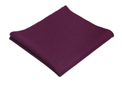 Sangria Pocket Squares. Wedding Gift.– Purple Pocket Square