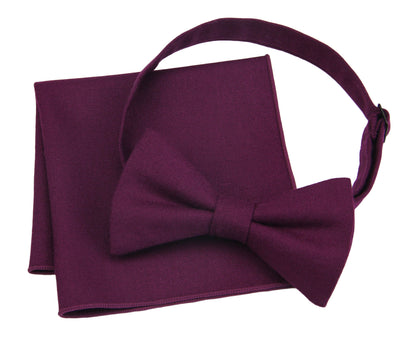 Sangria Pocket Squares. Wedding Gift.– Purple Pocket Square