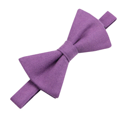 Wisteria Bow Ties for Men. Light Purple Mens Bow Ties