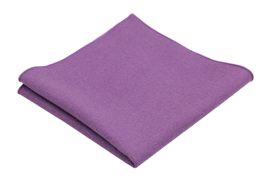 Wisteria Pocket Square for Men. Light Purple Pocket Squares