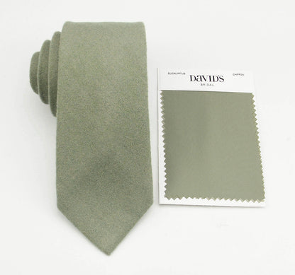 Eucalyptus Wool Pocket Squares. Eucalyptus Wedding Gift. Vintage pocket squares